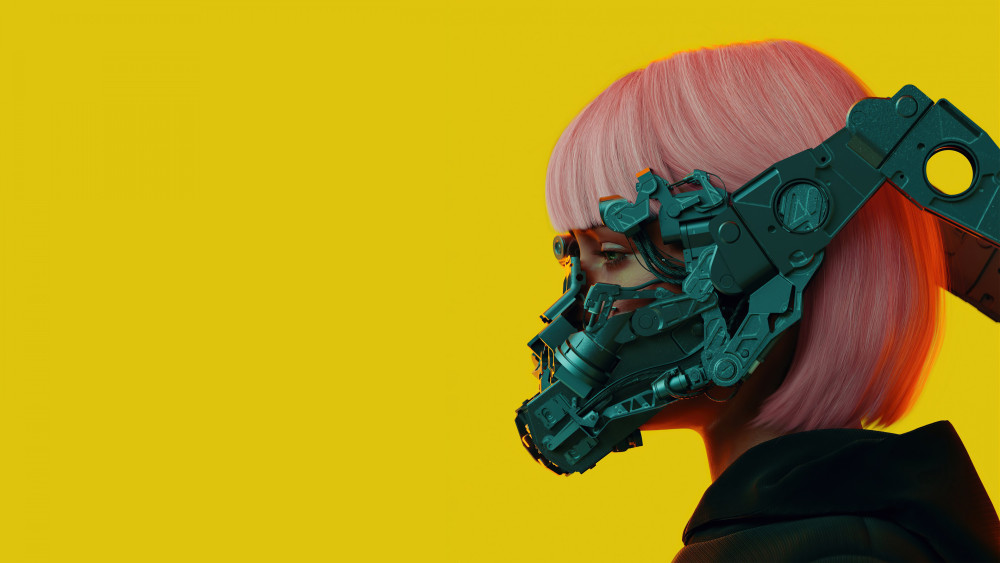 Mecha Girl Wallpaper
