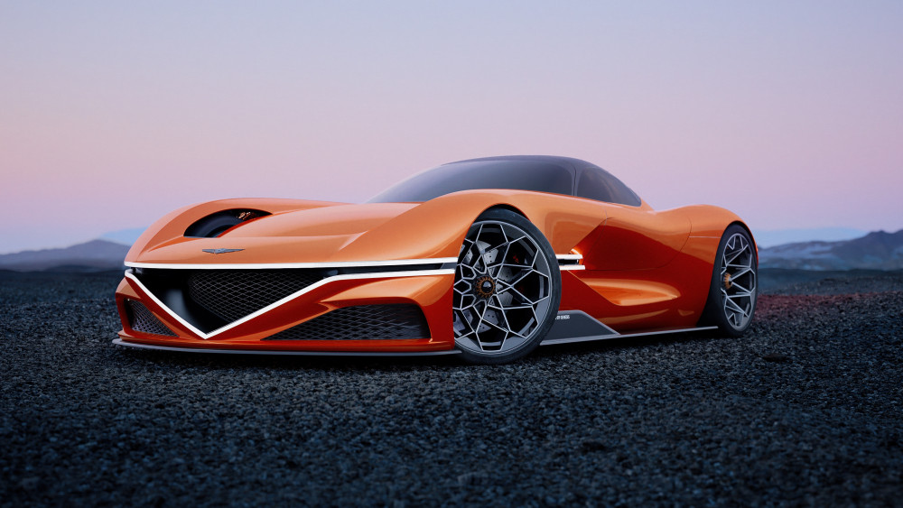 Genesis X Gran Racer Vision Gran Turismo Concept Wallpaper