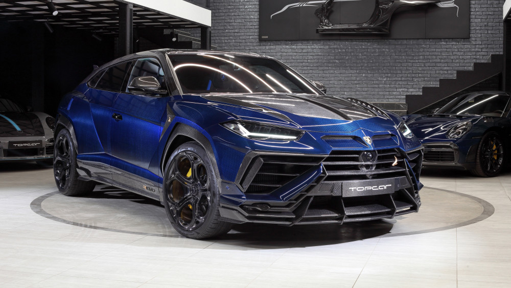 TopCar Lamborghini Urus REvo Stealth Edition Wallpaper