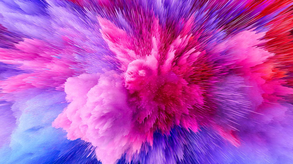 Color explosion Wallpaper