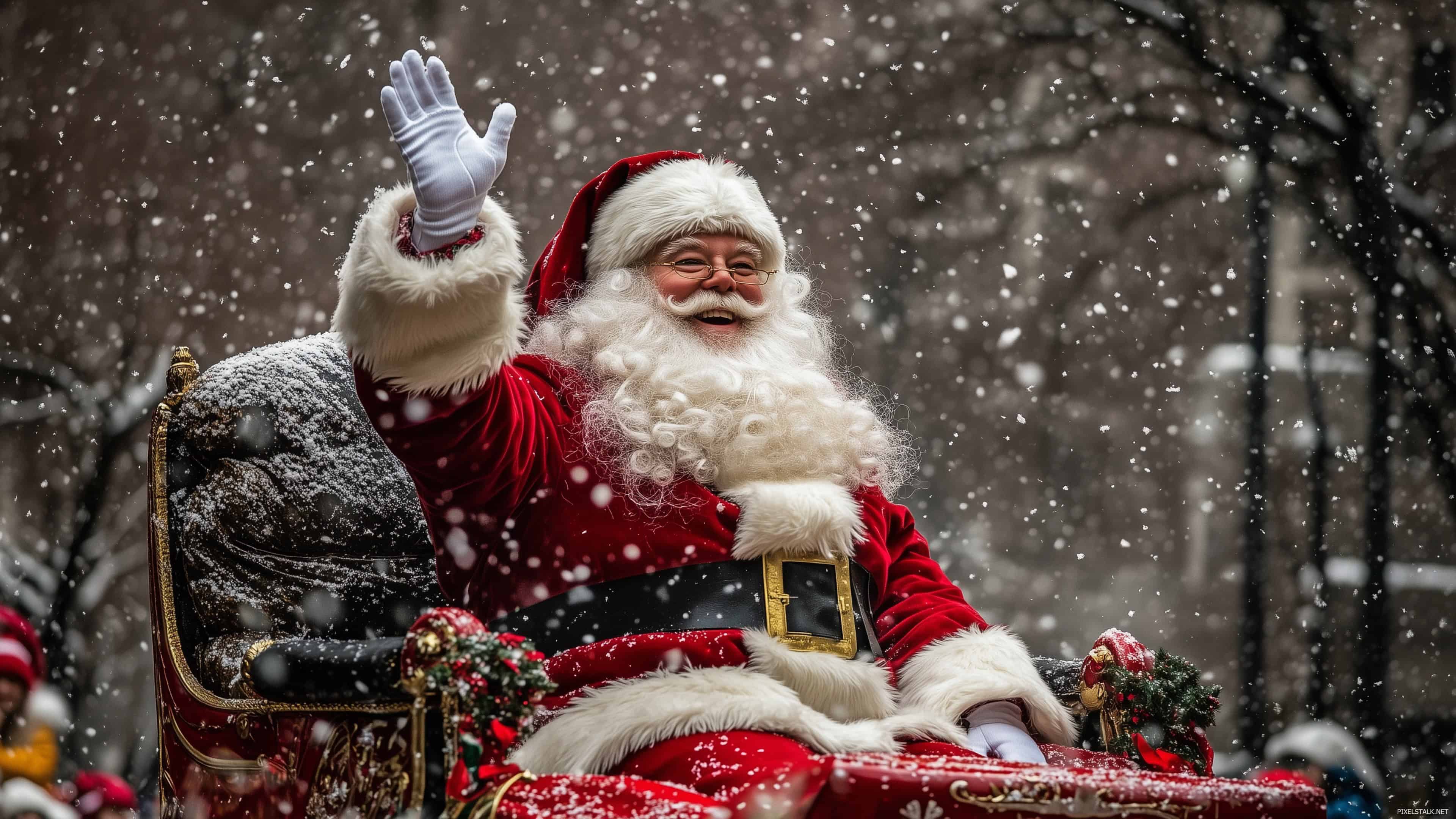 Christmas Wallpaper HD with Santa Claus