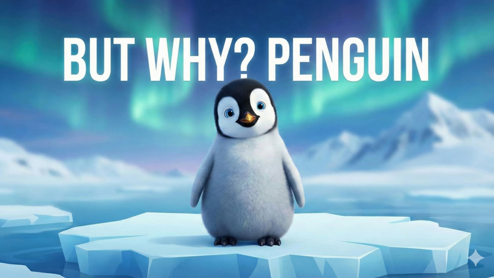 But Why? Penguin Wallpaper