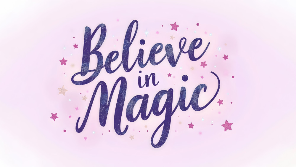 Believe in Magic Wallpaper