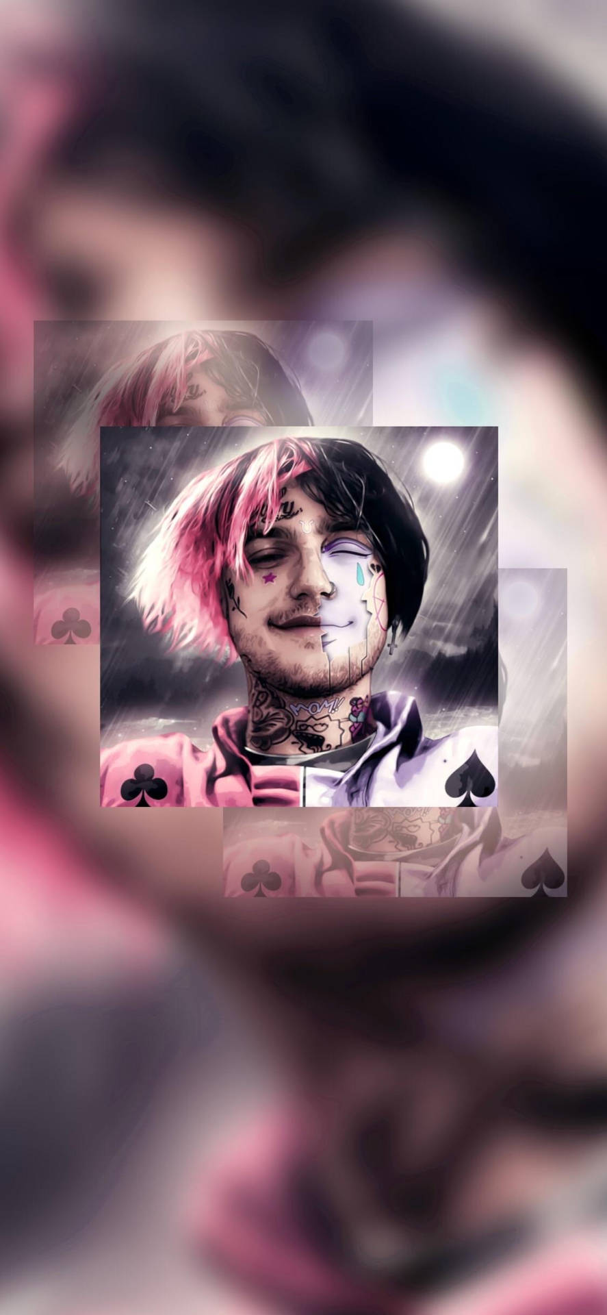 Amazing "The late Lil Peep embraces his inner beauty." HD Wallpaper