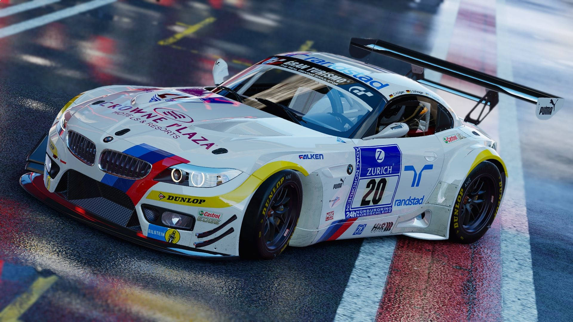 Artistic Project Cars 4k Bmw M6 Gt3 Background