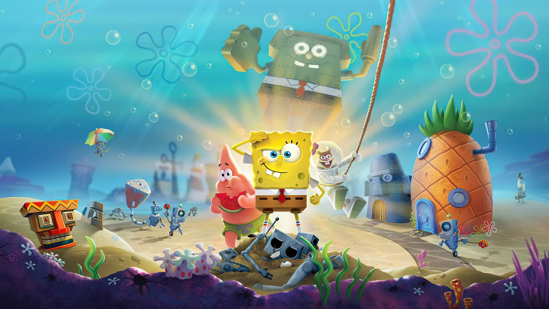 Artistic Spongebob Wallpaper
