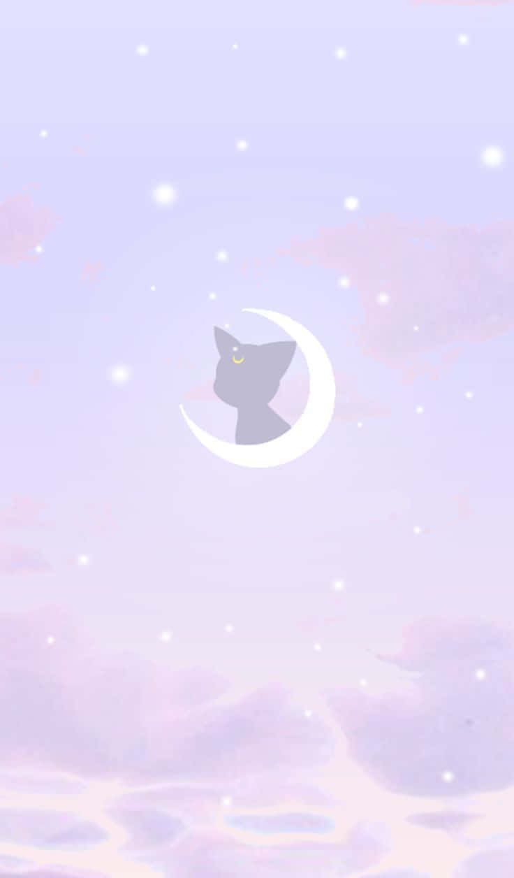 Pastel Sailor Moon Luna Moon Night Sky