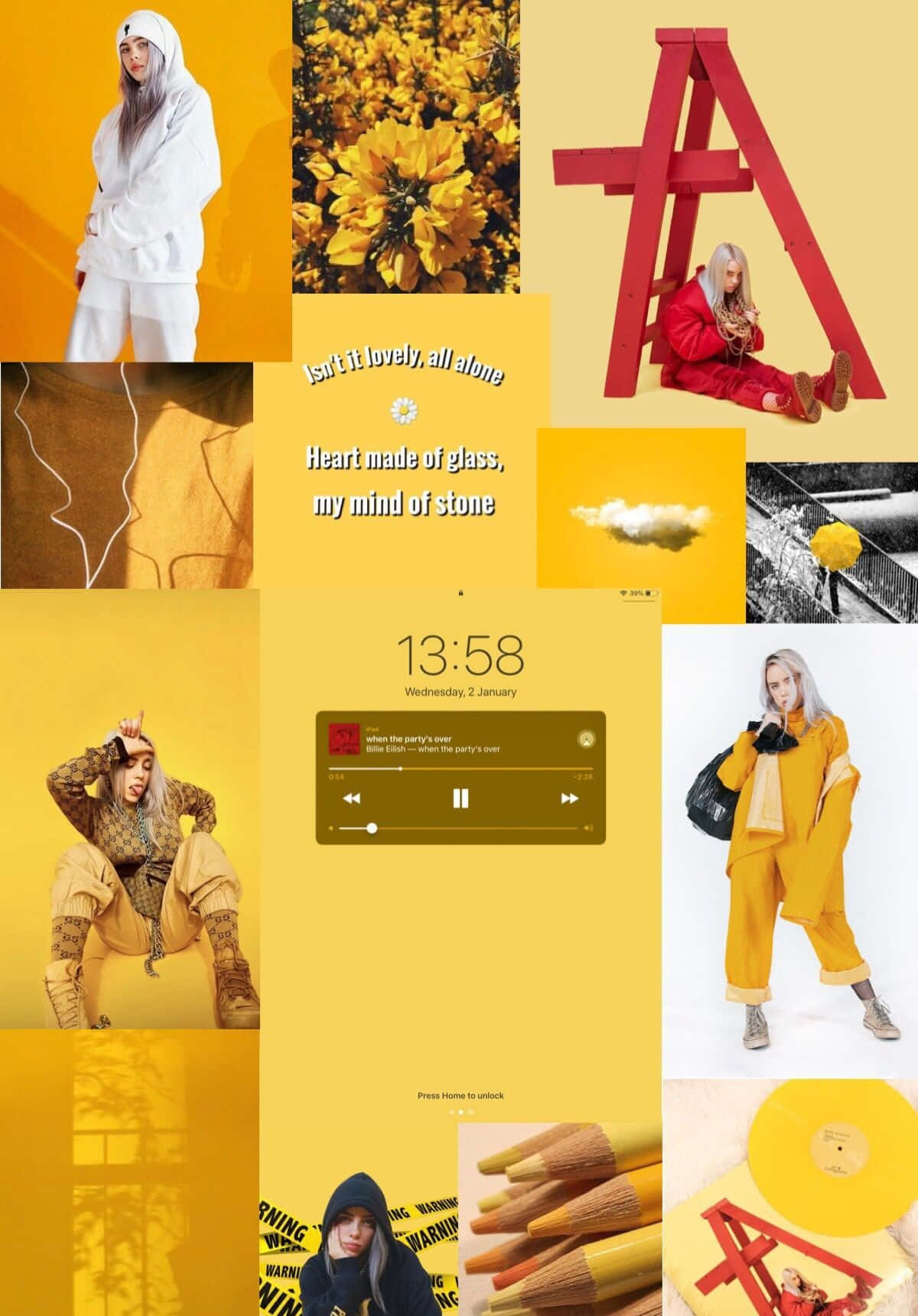 Exclusive Vibrant Yellow Baddie. Visually striking for a bold statement. Desktop Background
