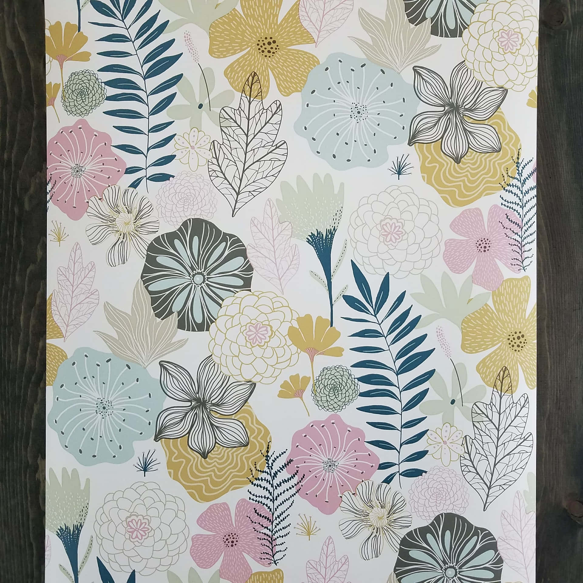 Gorgeous Perennial Beauty Of Flower Patterns Background