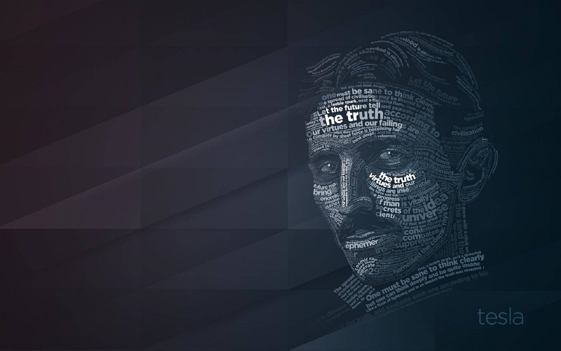 Modern Tesla Background Image