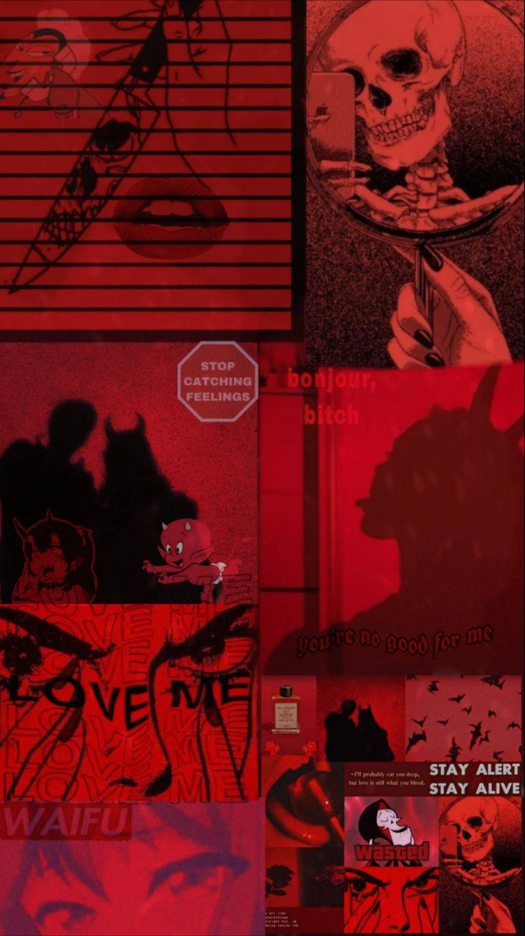 Premium Red-aesthetic Series #18