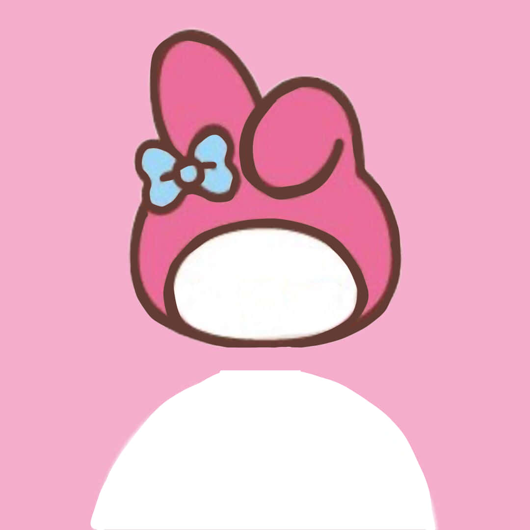 Spectacular My Melody Hat Sanrio PFP Wall Art