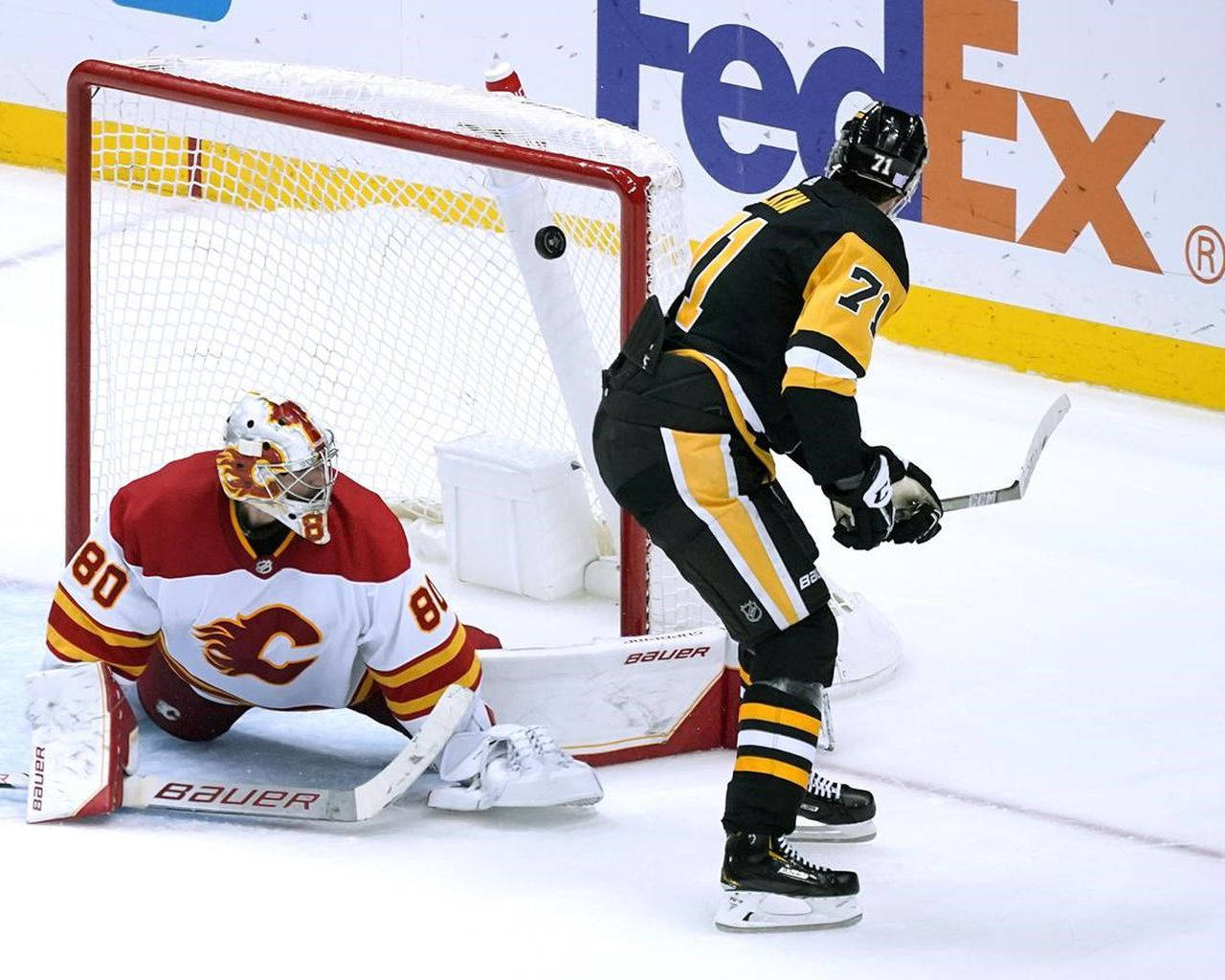 Stunning Evgeni Malkin Dan Vladar Shootout Digital Art