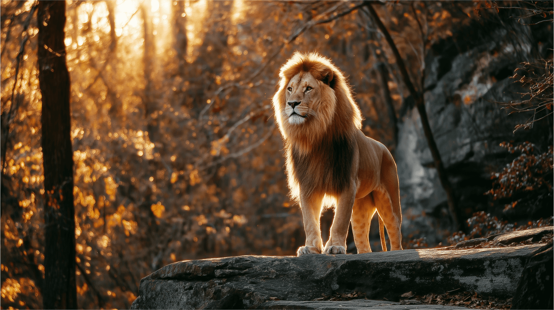 Stunning Lion Artwork