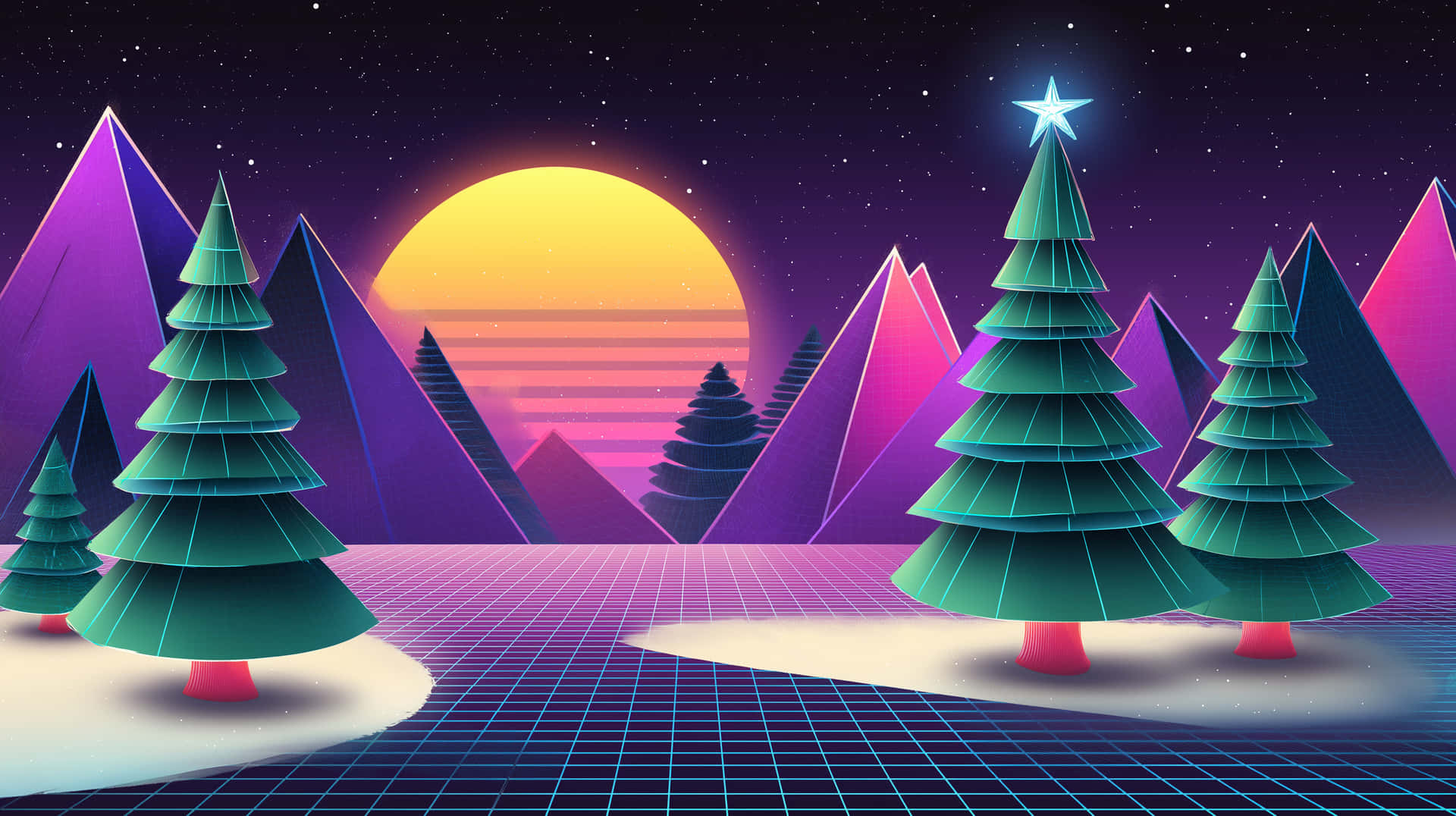 Stunning Mountains Wall Art