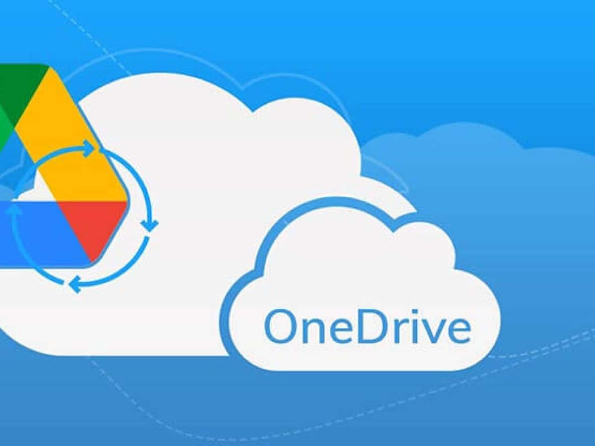Ultra Google Drive and OneDrive Icons Background